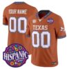 Texas Longhorns 2026 Latino Heritage Month Vapor Limited Custom Jersey - All Stitched - Top Wow Design Texas Longhorns 2026 Latino Heritage Month Vapor Limited Custom Jersey - All Stitched