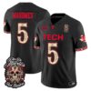 Patrick Mahomes Jersey #5 Texas Tech Red Raiders Día de los Muertos Vapor Limited All Stitched - Top Wow Design Patrick Mahomes Jersey #5 Texas Tech Red Raiders Día de los Muertos Vapor Limited All Stitched