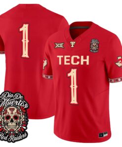 team-jersey-1-texas-tech-red-raiders-dia-de-los-muertos-vapor-limited-all-stitched-02 - Top Wow Design Team Jersey #1 Texas Tech Red Raiders Día de los Muertos Vapor Limited All Stitched