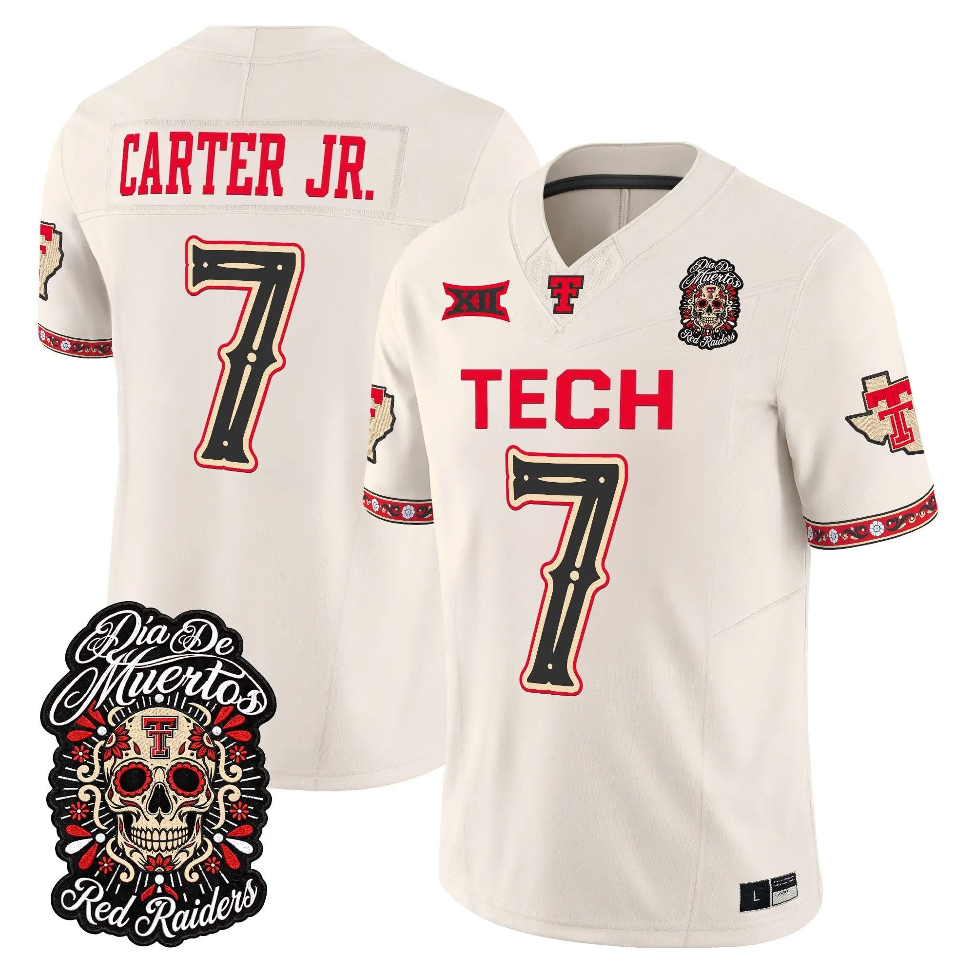 terrance-carter-jr-jersey-7-texas-tech-red-raiders-dia-de-los-muertos-vapor-limited-all-stitched-04 - Top Wow Design Terrance Carter Jr. Jersey #7 Texas Tech Red Raiders Día de los Muertos Vapor Limited All Stitched