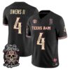 Rueben Owens II Jersey #4 Texas A&M Aggies Día de los Muertos Vapor Limited All Stitched