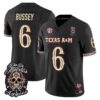 Terry Bussey Jersey #6 Texas A&M Aggies Día de los Muertos Vapor Limited All Stitched