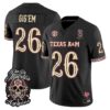 Gig'Em Jersey #26 Texas A&M Aggies Día de los Muertos Vapor Limited All Stitched