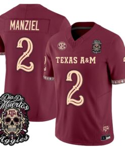 johnny-manziel-jersey-2-texas-a-m-aggies-dia-de-los-muertos-vapor-limited-all-stitched-02 - Top Wow Design Johnny Manziel Jersey #2 Texas A&M Aggies Día de los Muertos Vapor Limited All Stitched