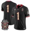 Team Jersey #1 Georgia Bulldogs Día de los Muertos Vapor Limited All Stitched