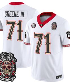 earnest-greene-iii-jersey-71-georgia-bulldogs-dia-de-los-muertos-vapor-limited-all-stitched-03 - Top Wow Design Earnest Greene III Jersey #71 Georgia Bulldogs Día de los Muertos Vapor Limited All Stitched