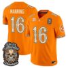 Peyton Manning Jersey #16 Tennessee Volunteers Día de los Muertos Vapor Limited All Stitched