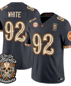 reggie-white-jersey-92-tennessee-volunteers-dia-de-los-muertos-vapor-limited-all-stitched-02 - Top Wow Design Reggie White Jersey #92 Tennessee Volunteers Día de los Muertos Vapor Limited All Stitched