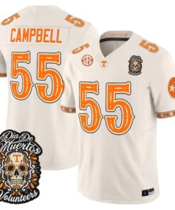 amare-campbell-jersey-55-tennessee-volunteers-dia-de-los-muertos-vapor-limited-all-stitched-04 - Top Wow Design Amare Campbell Jersey #55 Tennessee Volunteers Día de los Muertos Vapor Limited All Stitched