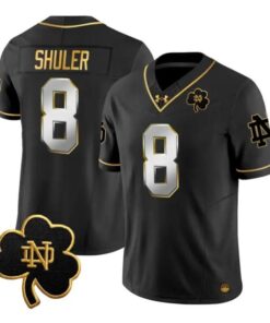 Adon_Shuler_Jersey_8_Notre_Dame_Fighting_Irish_2026_All_Stitched_Black_Limited - Top Wow Design Adon Shuler Jersey #8 Notre Dame Fighting Irish 2026 All Stitched by My Store NCAA Football Jerseys