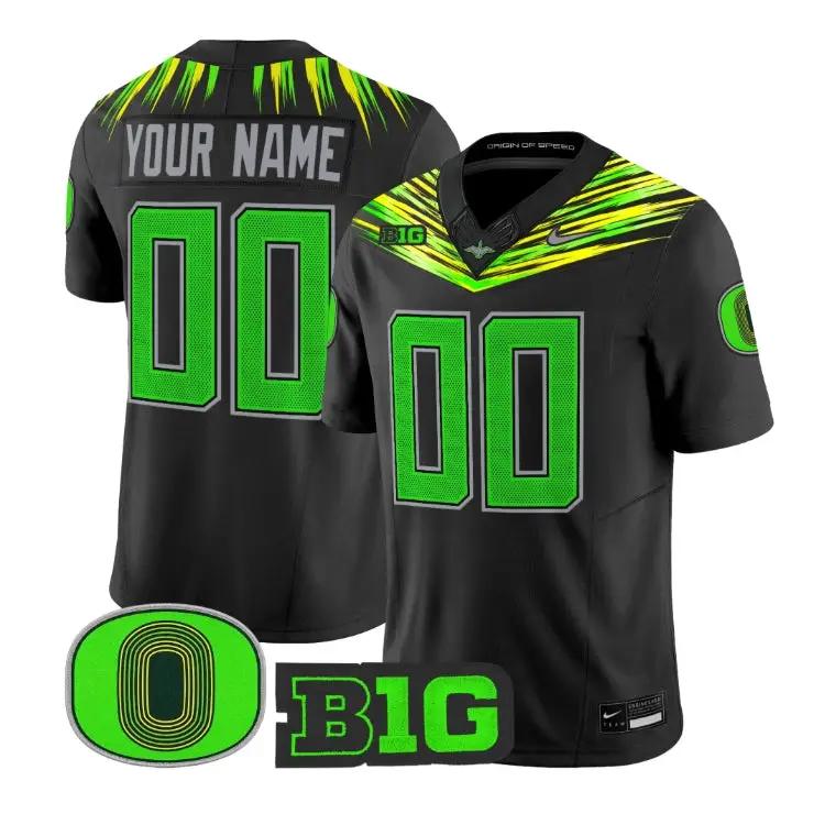 Custom Oregon Ducks Jersey Name and Number 2026 Origin of Speed Vapor Stitched 1 Custom Oregon Ducks Jersey Name and Number 2026 Origin of Speed Vapor Stitched by My Store NCAA Football Jerseys