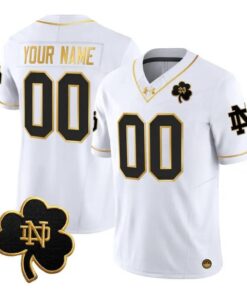 Custom Notre Dame Fighting Irish Jersey 2026 Limited All Stitched by My Store NCAA Football Jerseys