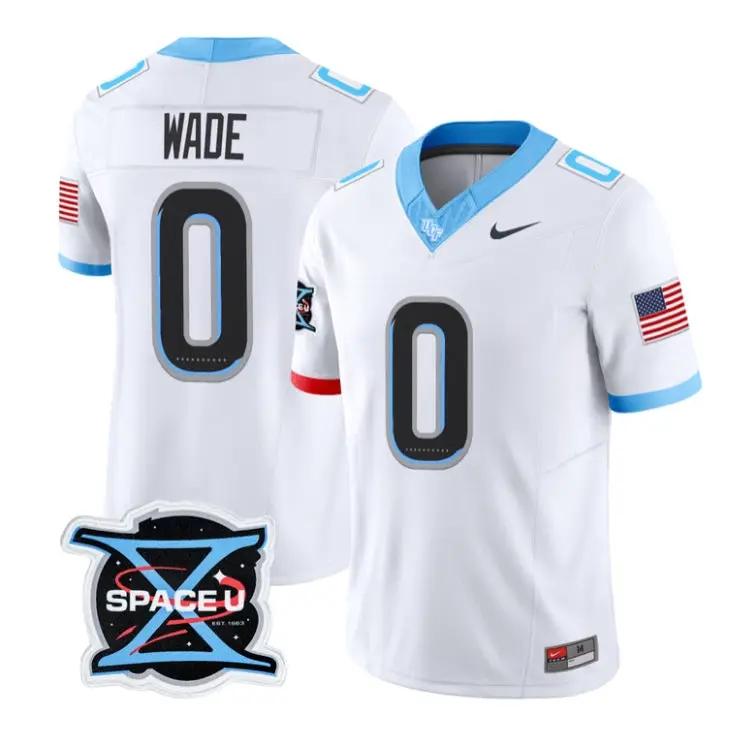 Dylan Wade Jersey #0 UCF Knights 2026 Mission X Football Vapor Limited Stitched 1 Dylan Wade Jersey #0 UCF Knights 2026 Mission X Football Vapor Limited Stitched by My Store NCAA Football Jerseys