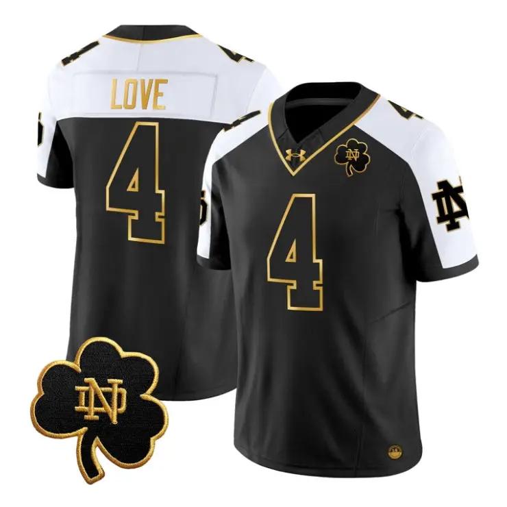 Jeremiyah Love Jersey #4 Notre Dame Fighting Irish 2026 Stitched 1 Jeremiyah Love Jersey #4 Notre Dame Fighting Irish 2026 Stitched by My Store NCAA Football Jerseys