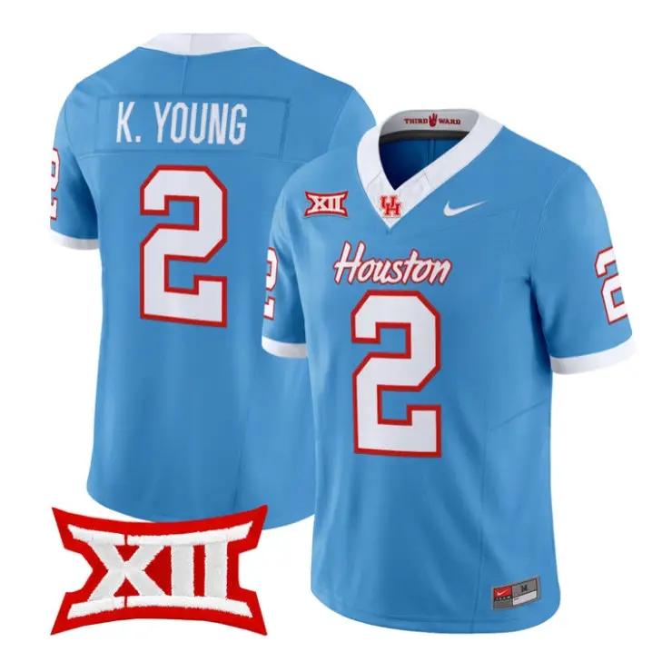 Koby Young Jersey #2 Houston Cougars 2026 Football Limited Stitched 2 Koby Young Jersey #2 Houston Cougars 2026 Football Limited Stitched by My Store NCAA Football Jerseys
