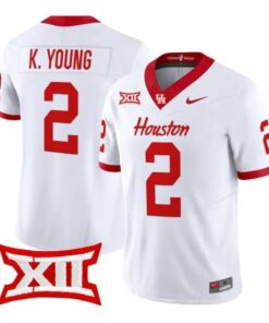 Koby Young Jersey #2 Houston Cougars 2026 Football Limited Stitched 8 Koby Young Jersey #2 Houston Cougars 2026 Football Limited Stitched by My Store NCAA Football Jerseys