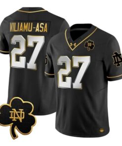 Kyngstonn Viliamu-Asa Jersey #27 Notre Dame Fighting Irish 2026 7 Kyngstonn Viliamu-Asa Jersey #27 Notre Dame Fighting Irish 2026 by My Store NCAA Football Jerseys