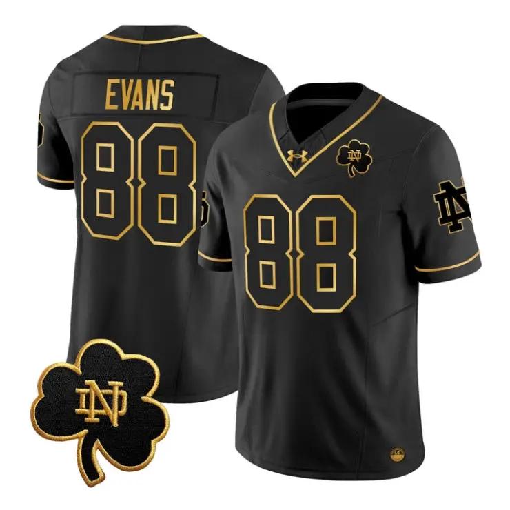 Mitchell Evans Jersey #88 Notre Dame Fighting Irish 2026 Stitched by My Store NCAA Football Jerseys