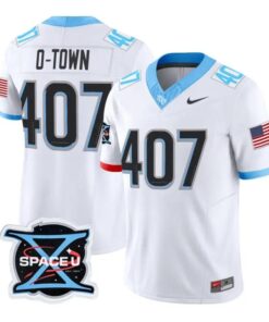 O-Town Jersey #407 UCF Knights 2026 Mission X Football Vapor Limited Stitched by My Store NCAA Football Jerseys