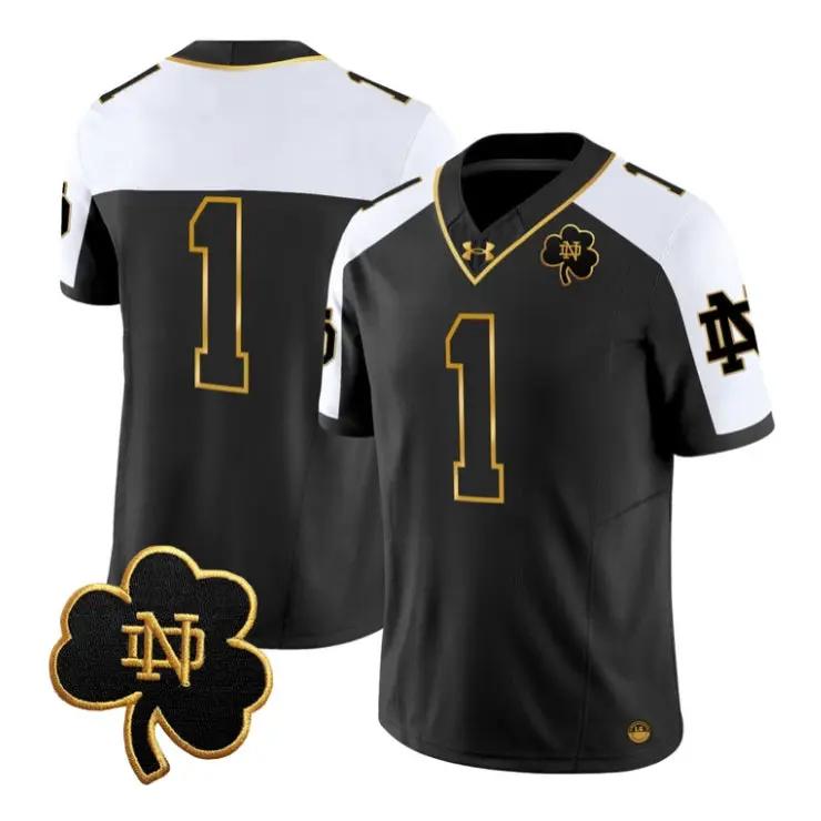 Team Jersey #1 Notre Dame Fighting Irish 2026 Vapor All Stitched 1 Team Jersey #1 Notre Dame Fighting Irish 2026 Vapor All Stitched by My Store NCAA Football Jerseys