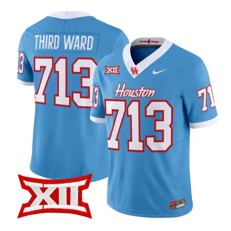 Third Ward Jersey #713 Houston Cougars 2026 Vapor Limited Stitched 2 Third Ward Jersey #713 Houston Cougars 2026 Vapor Limited Stitched by My Store NCAA Football Jerseys
