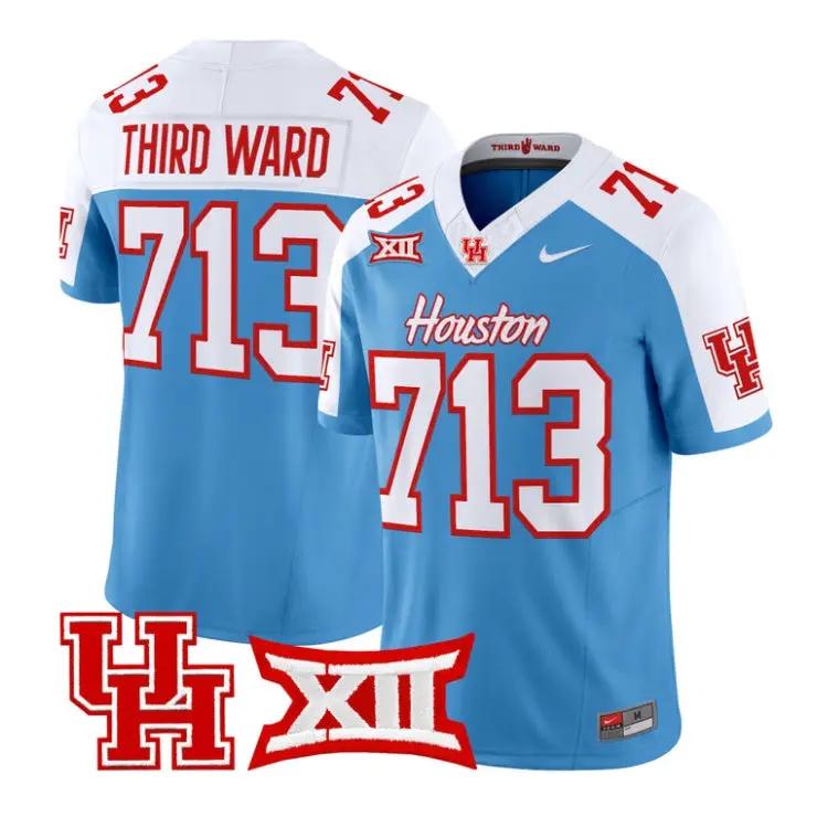 Third Ward Jersey #713 Houston Cougars 2026 Vapor Limited Stitched 1 Third Ward Jersey #713 Houston Cougars 2026 Vapor Limited Stitched by My Store NCAA Football Jerseys