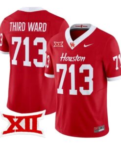Third Ward Jersey #713 Houston Cougars 2026 Vapor Limited Stitched 7 Third Ward Jersey #713 Houston Cougars 2026 Vapor Limited Stitched by My Store NCAA Football Jerseys