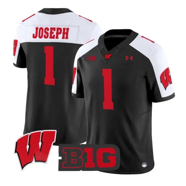 colton-joseph-jersey-1-wisconsin-badgers-2026-limited-all-stitched-01 - Top Wow Design Colton Joseph Jersey #1 Wisconsin Badgers 2026 Limited All Stitched by My Store NCAA Football Jerseys
