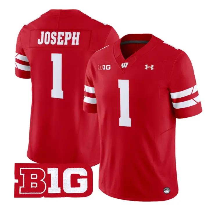 colton-joseph-jersey-1-wisconsin-badgers-2026-limited-all-stitched-04 - Top Wow Design Colton Joseph Jersey #1 Wisconsin Badgers 2026 Limited All Stitched by My Store NCAA Football Jerseys