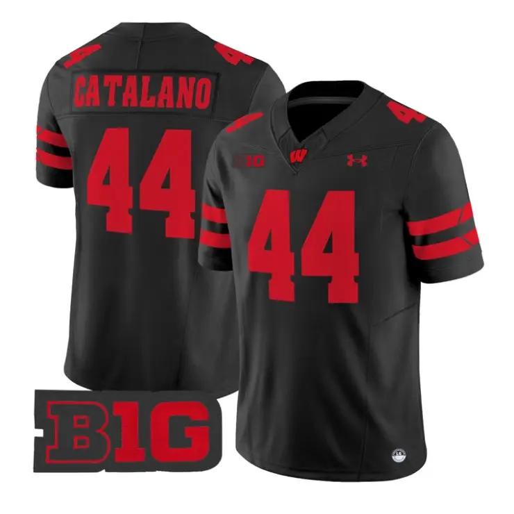 cooper-catalano-jersey-44-wisconsin-badgers-2026-limited-stitched-02 - Top Wow Design Cooper Catalano Jersey #44 Wisconsin Badgers 2026 Limited Stitched by My Store NCAA Football Jerseys
