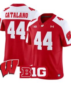 cooper-catalano-jersey-44-wisconsin-badgers-2026-limited-stitched-03 - Top Wow Design Cooper Catalano Jersey #44 Wisconsin Badgers 2026 Limited Stitched by My Store NCAA Football Jerseys