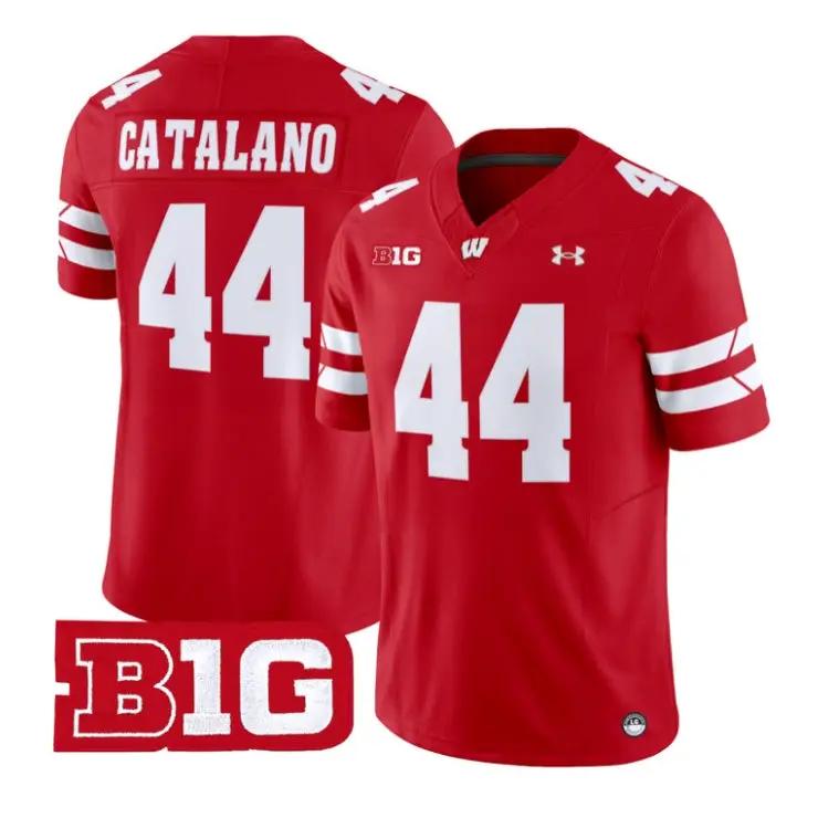 cooper-catalano-jersey-44-wisconsin-badgers-2026-limited-stitched-04 - Top Wow Design Cooper Catalano Jersey #44 Wisconsin Badgers 2026 Limited Stitched by My Store NCAA Football Jerseys