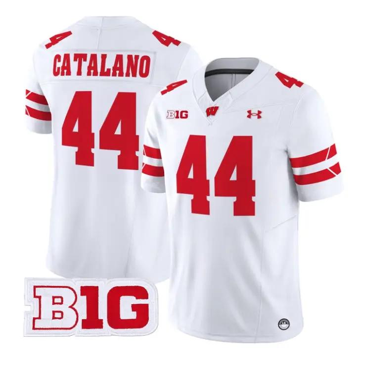 cooper-catalano-jersey-44-wisconsin-badgers-2026-limited-stitched-05 - Top Wow Design Cooper Catalano Jersey #44 Wisconsin Badgers 2026 Limited Stitched by My Store NCAA Football Jerseys