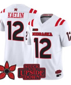 Daniel Kaelin Jersey #12 Nebraska Cornhuskers 2026 Edition V2 All Stitched by My Store NCAA Football Jerseys