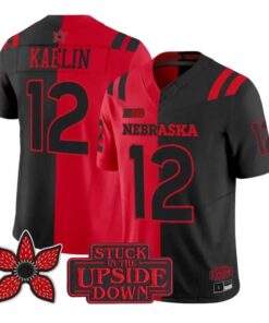Daniel Kaelin Jersey #12 Nebraska Cornhuskers 2026 Edition V2 All Stitched by My Store NCAA Football Jerseys