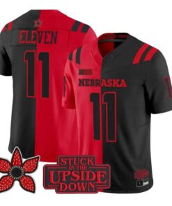 Eleven Jersey #11 Nebraska Cornhuskers 2026 Edition Limited Stitched by My Store NCAA Football Jerseys