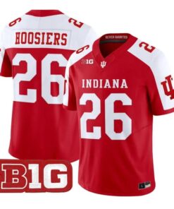 hoosiers-jersey-26-indiana-hoosiers-2026-football-vapor-stitched-03 - Top Wow Design Hoosiers Jersey #26 Indiana Hoosiers 2026 Football Vapor Stitched by My Store NCAA Football Jerseys