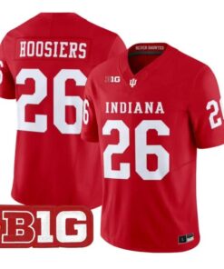 hoosiers-jersey-26-indiana-hoosiers-2026-football-vapor-stitched-04 - Top Wow Design Hoosiers Jersey #26 Indiana Hoosiers 2026 Football Vapor Stitched by My Store NCAA Football Jerseys