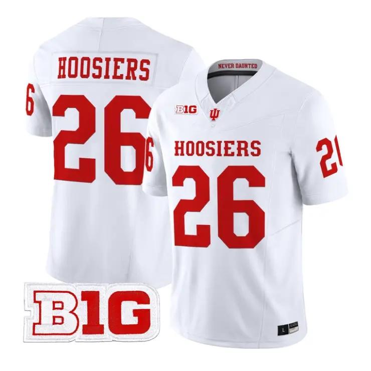 hoosiers-jersey-26-indiana-hoosiers-2026-football-vapor-stitched-05 - Top Wow Design Hoosiers Jersey #26 Indiana Hoosiers 2026 Football Vapor Stitched by My Store NCAA Football Jerseys