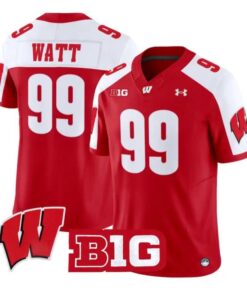 j-j-watt-jersey-99-wisconsin-badgers-2026-vapor-limited-stitched-03 - Top Wow Design J.J. Watt Jersey #99 Wisconsin Badgers 2026 Vapor Limited Stitched by My Store NCAA Football Jerseys