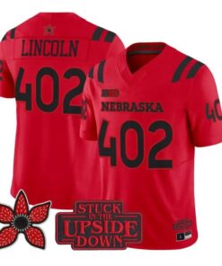Lincoln Jersey #402 Nebraska Cornhuskers 2026 Vapor Limited Stitched by My Store NCAA Football Jerseys