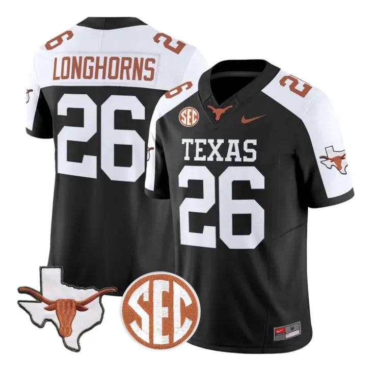 longhorns-jersey-26-texas-longhorns-2026-football-limited-stitched-01 - Top Wow Design Longhorns Jersey #26 Texas Longhorns 2026 Football Limited Stitched by My Store NCAA Football Jerseys