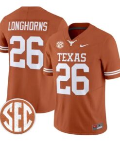 longhorns-jersey-26-texas-longhorns-2026-football-limited-stitched-04 - Top Wow Design Longhorns Jersey #26 Texas Longhorns 2026 Football Limited Stitched by My Store NCAA Football Jerseys
