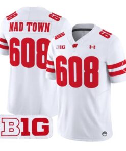 mad-town-jersey-608-wisconsin-badgers-2026-vapor-limited-stitched-05 - Top Wow Design Mad Town Jersey #608 Wisconsin Badgers 2026 Vapor Limited Stitched by My Store NCAA Football Jerseys