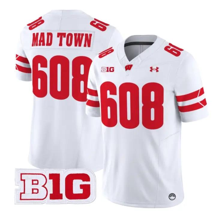 mad-town-jersey-608-wisconsin-badgers-2026-vapor-limited-stitched-05 - Top Wow Design Mad Town Jersey #608 Wisconsin Badgers 2026 Vapor Limited Stitched by My Store NCAA Football Jerseys