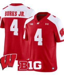 marvin-burks-jr-jersey-4-wisconsin-badgers-2026-vapor-all-stitched-03 - Top Wow Design Marvin Burks Jr Jersey #4 Wisconsin Badgers 2026 Vapor All Stitched by My Store NCAA Football Jerseys