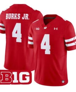 marvin-burks-jr-jersey-4-wisconsin-badgers-2026-vapor-all-stitched-04 - Top Wow Design Marvin Burks Jr Jersey #4 Wisconsin Badgers 2026 Vapor All Stitched by My Store NCAA Football Jerseys