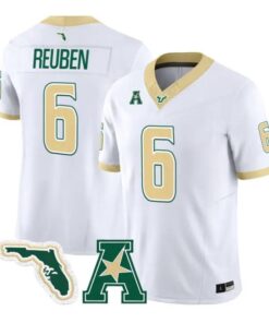 Mudia Reuben Jersey #6 South Florida Bulls 2026 The Gold Standard Vapor Stitched by My Store NCAA Football Jerseys