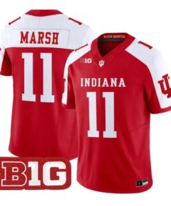 nick-marsh-jersey-11-indiana-hoosiers-2026-football-all-stitched-03 - Top Wow Design Nick Marsh Jersey #11 Indiana Hoosiers 2026 Football All Stitched by My Store NCAA Football Jerseys