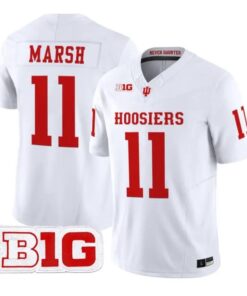 nick-marsh-jersey-11-indiana-hoosiers-2026-football-all-stitched-05 - Top Wow Design Nick Marsh Jersey #11 Indiana Hoosiers 2026 Football All Stitched by My Store NCAA Football Jerseys
